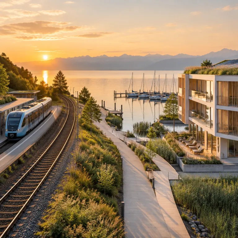 Mit der Bahn an den Bodensee: nachhaltige Anreise und grüne Hotels elegant kombinieren